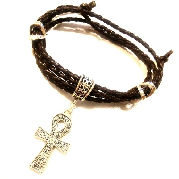 African Fertility Goddess Wrap Bracelet - Picture 4 of 7